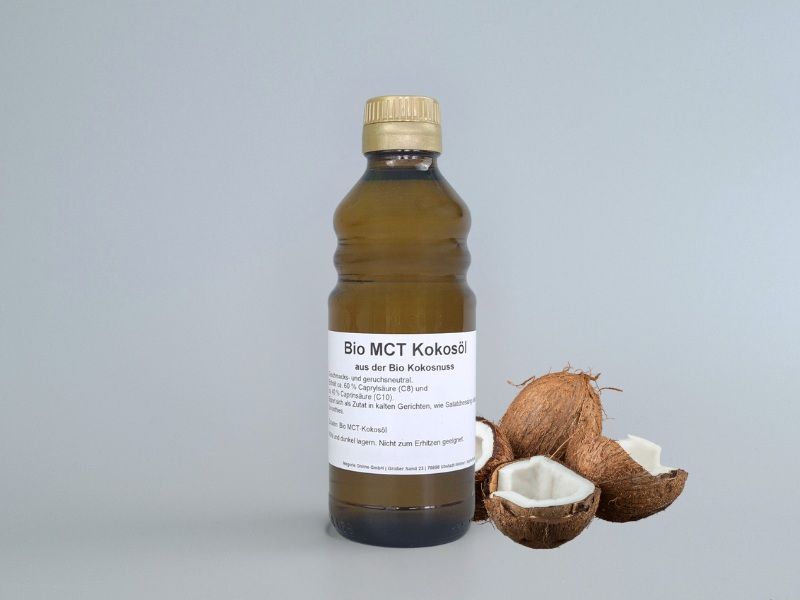 MCT Öl Bio, aus Bio-Kokosöl