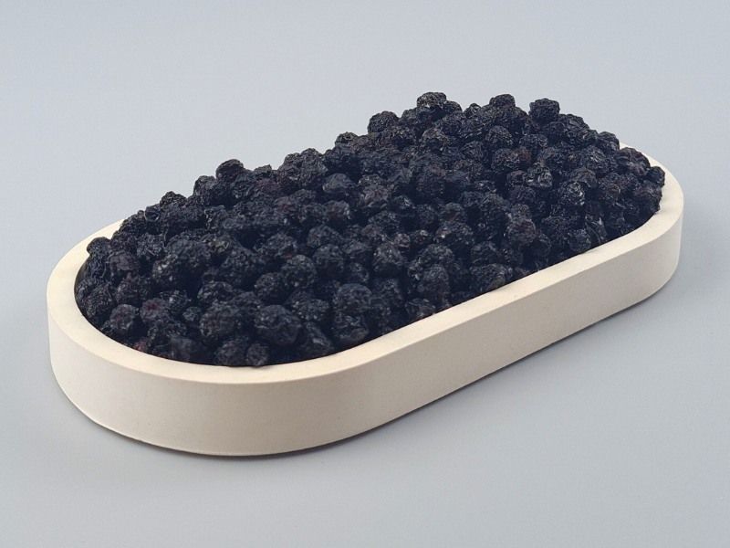 Aroniabeeren getrocknet, Bio kbA (Apfelbeeren, schwarze Beeren)