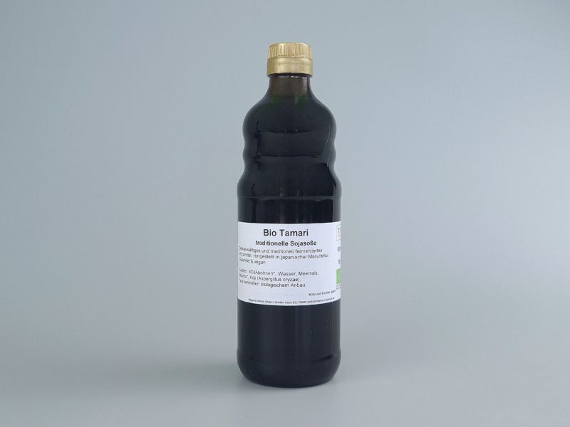 Tamari, bio kbA - 500ml - traditionell hergestellte Sojasoße, nicht pasteurisiert