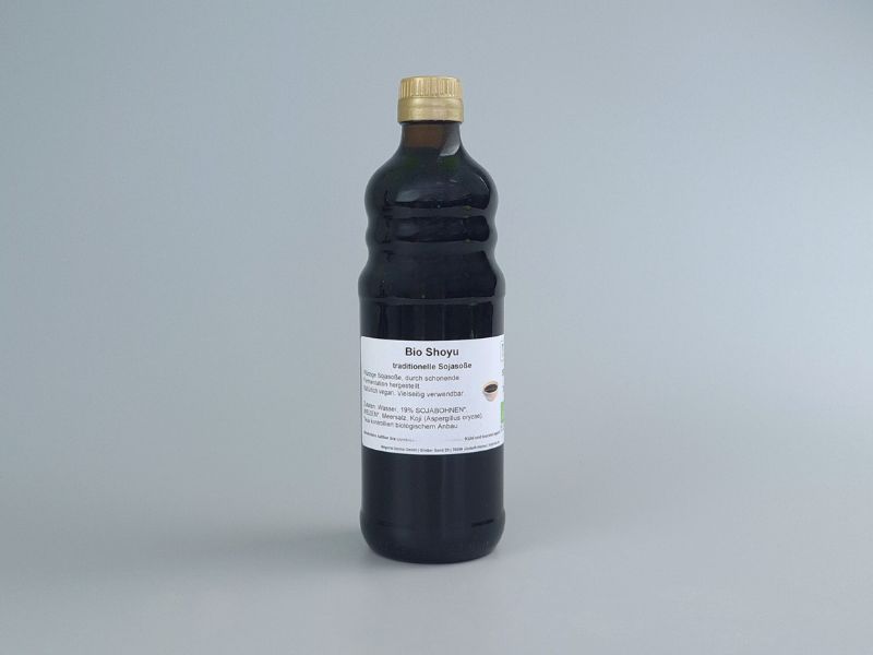 Sojasauce Shoyu, bio kA - 500ml - traditionell fermentiert, rein natürlich
