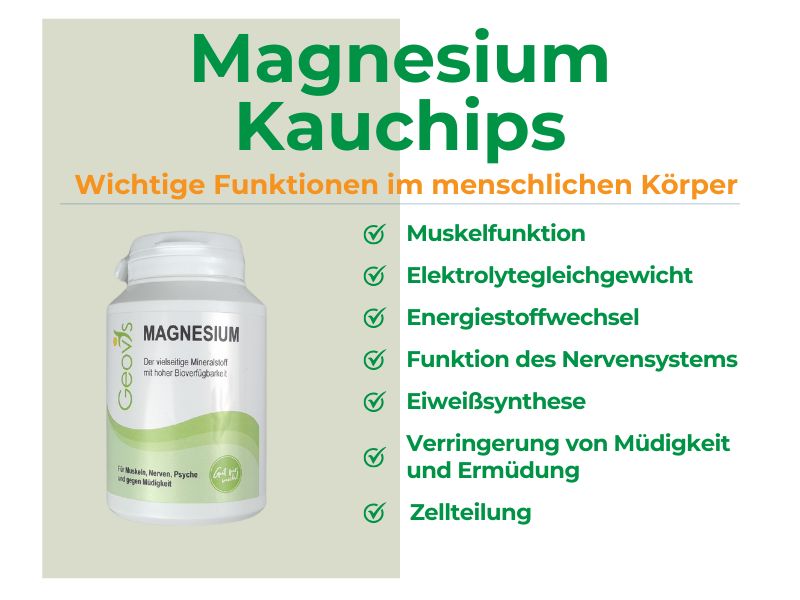 magnesium-kauchips-wichtige-funktionen Magnesium Kauchips - Wichtige Funktionen im menschlichen Körper