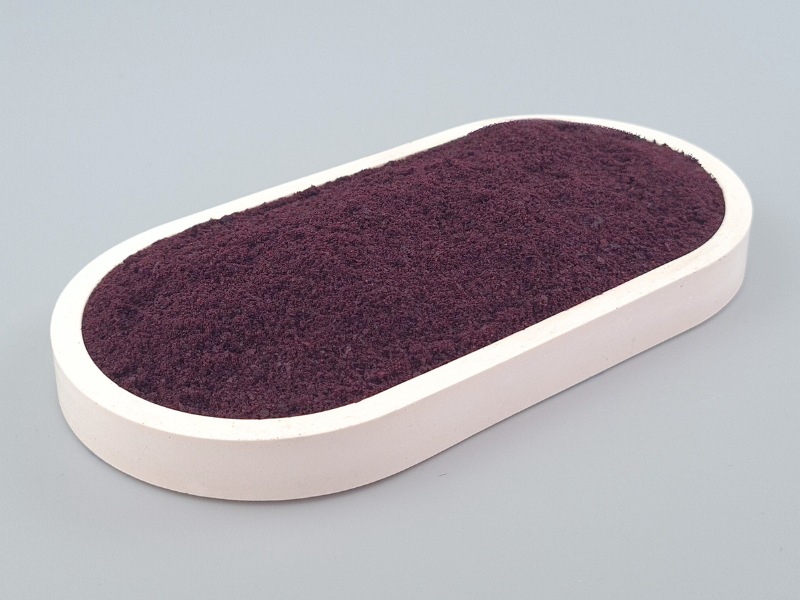 Acai Pulver aus ganzen Bio-Acai-Beeren (Schwarzes Acai), Rohkost, 100g